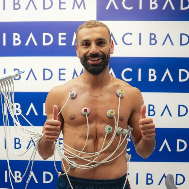 Mohamed Salah — Acıbadem'de sağlık kontrolü